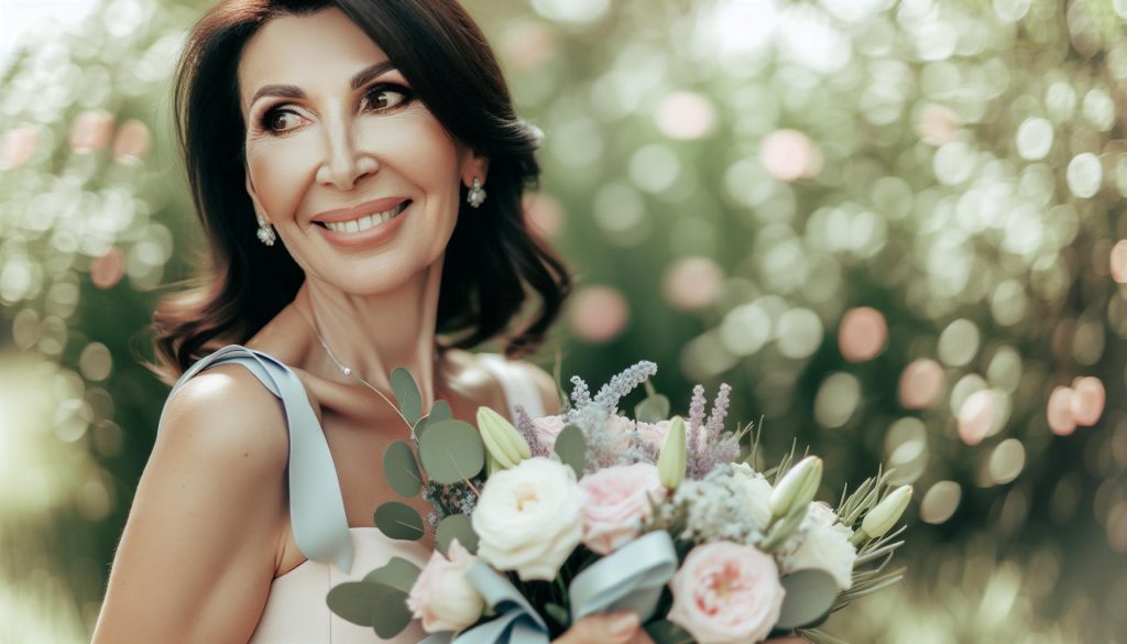 Frau herzlichen Glückwunsch zum Geburtstag: Feminin & schön