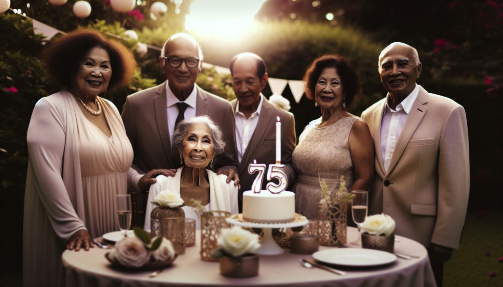 Glückwünsche Geburtstag 75 – Liebevolle Sprüche für ein besonderes Jubiläum