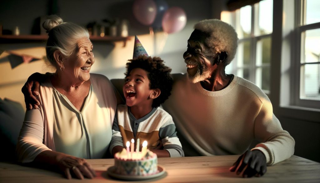 Großeltern Enkelkind Glückwünsche Enkel Geburtstag: Oma-Opa-Magie