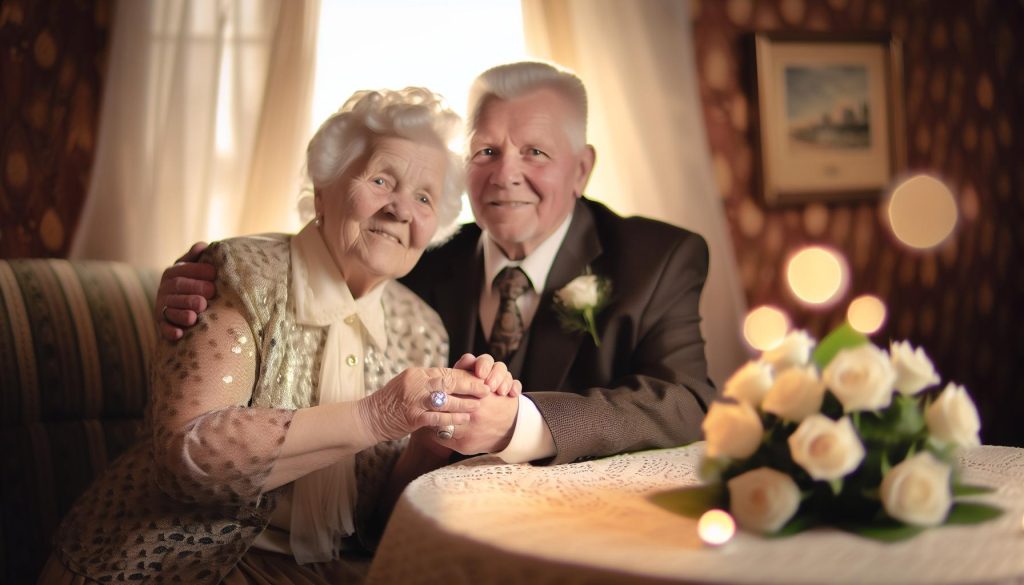 Diamantene Hochzeit Glückwunsch: 60 Jahre Liebe würdigen