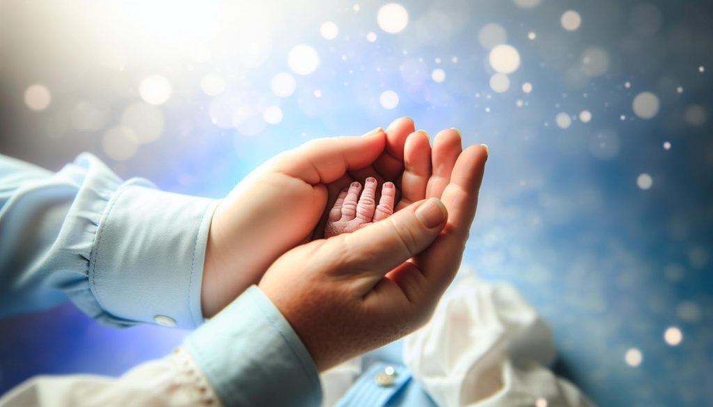 Kurze Glückwünsche zur Geburt eines Jungen: Blau & herzlich