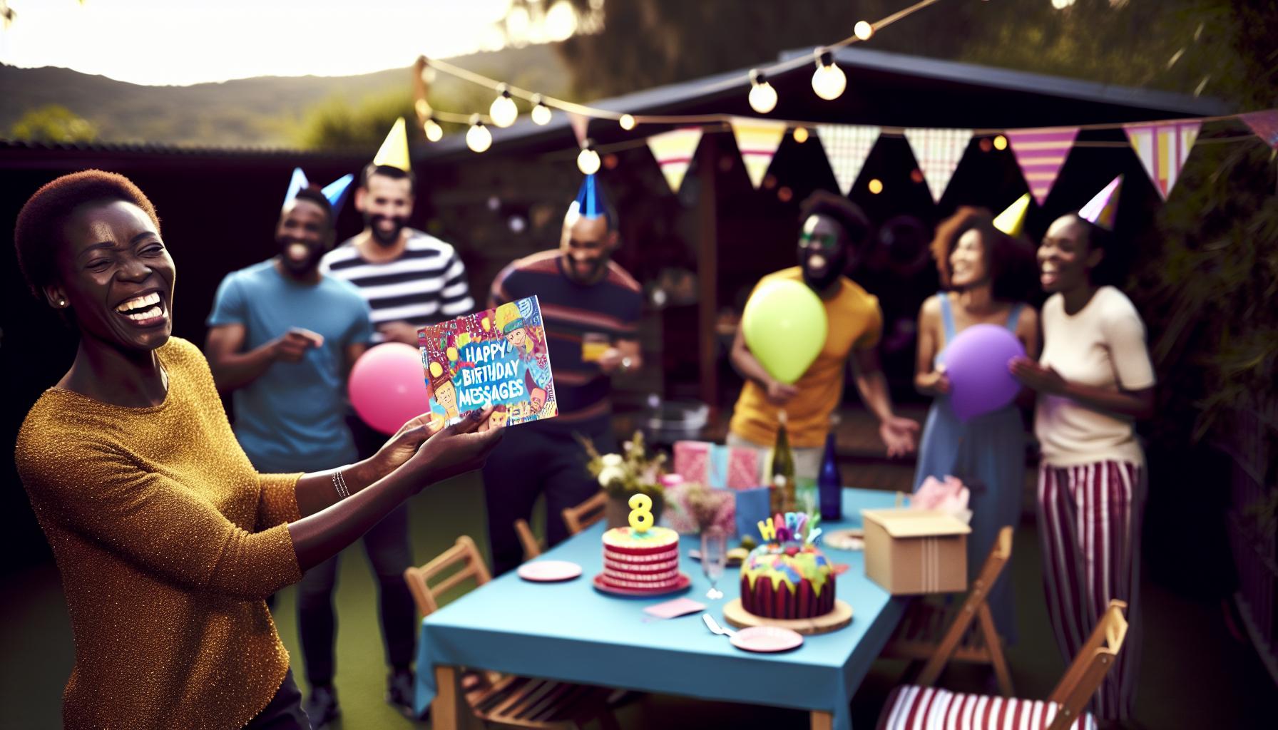 Flotte und witzige Geburtstagsbotschaften