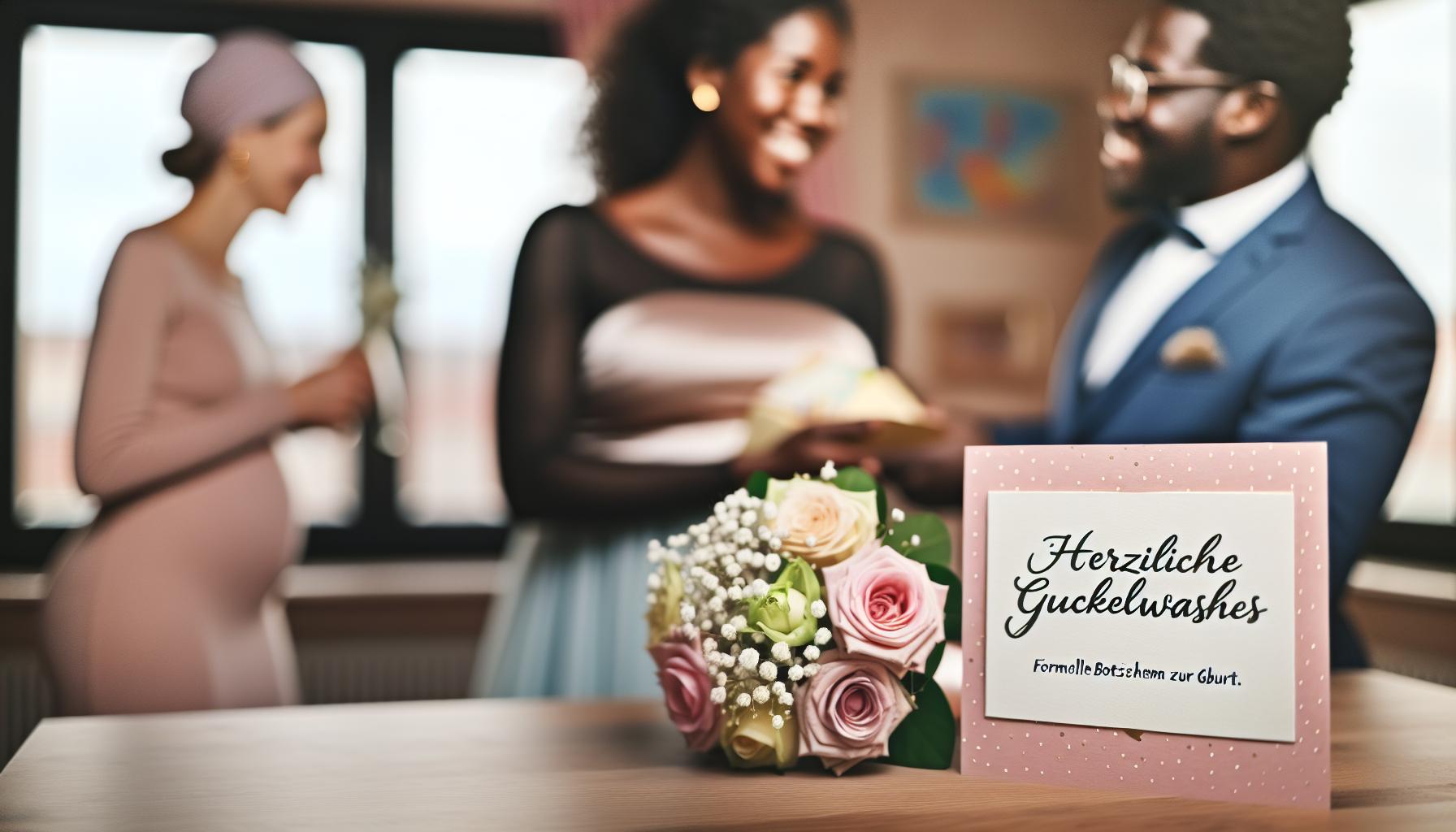 Herzliche Glückwünsche: Formelle Botschaften zur Geburt