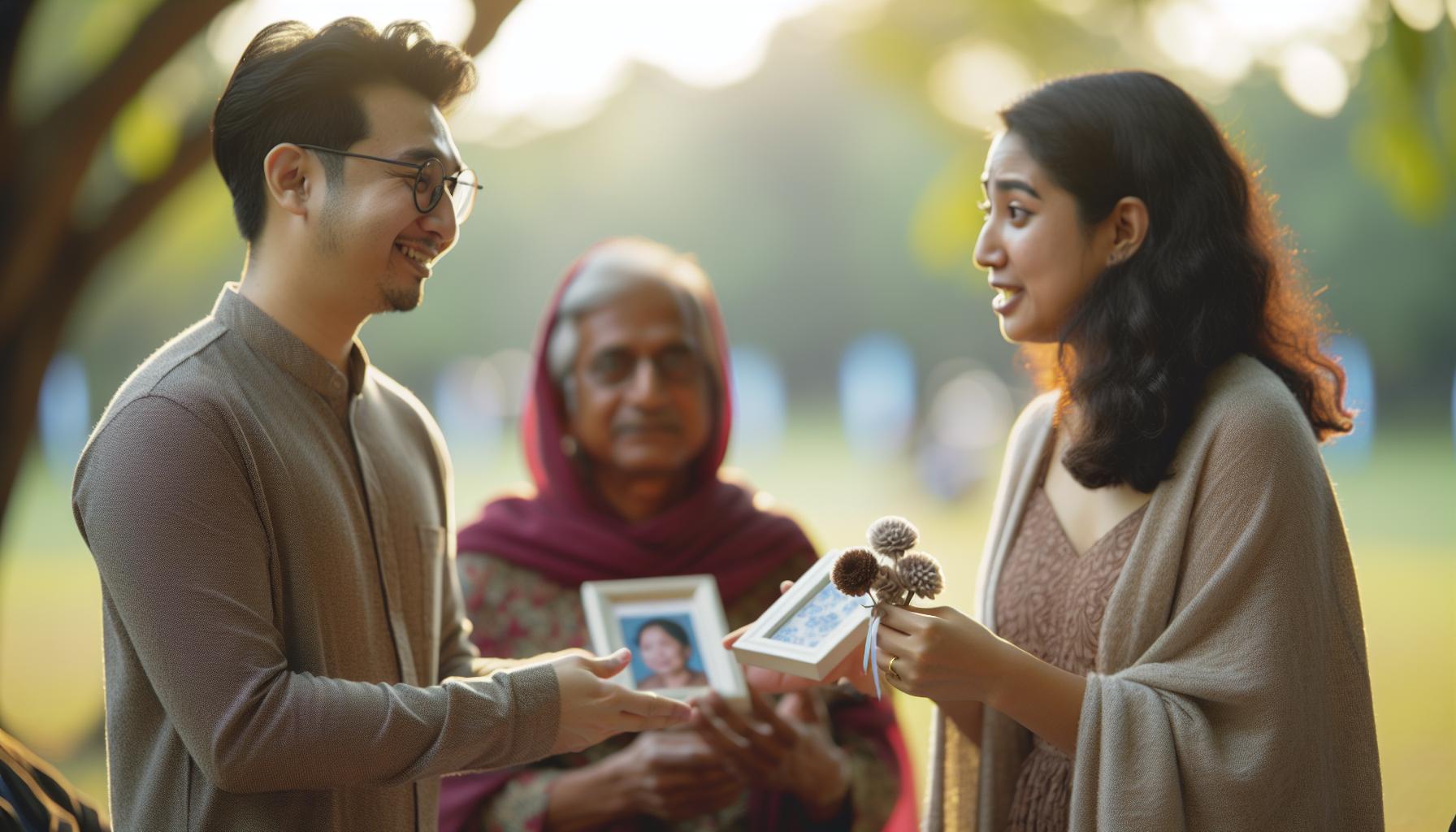 Die Rolle von Humor in Trauerbekundungen