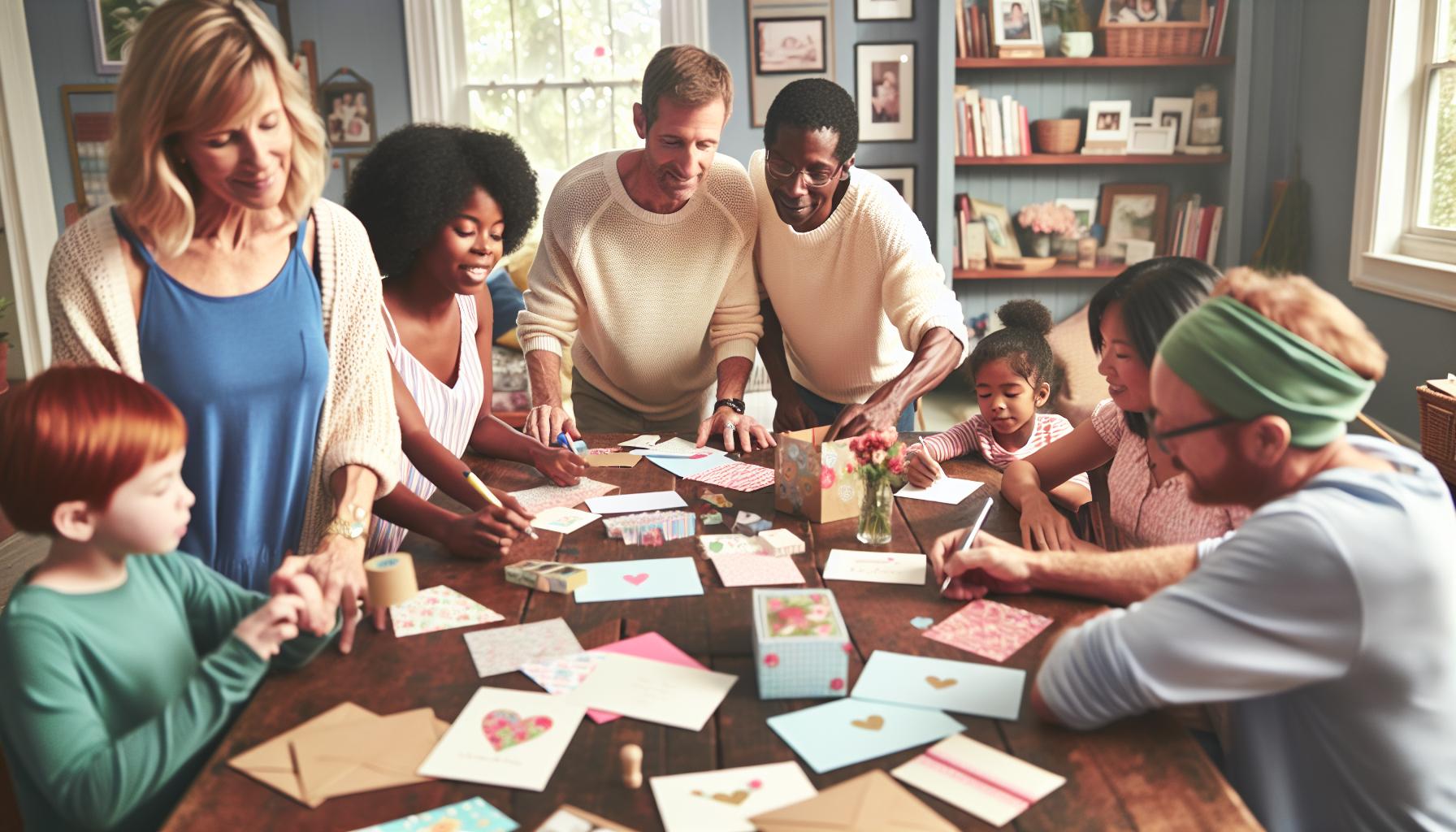 Casual Dankeskarten für Freunde und Familie