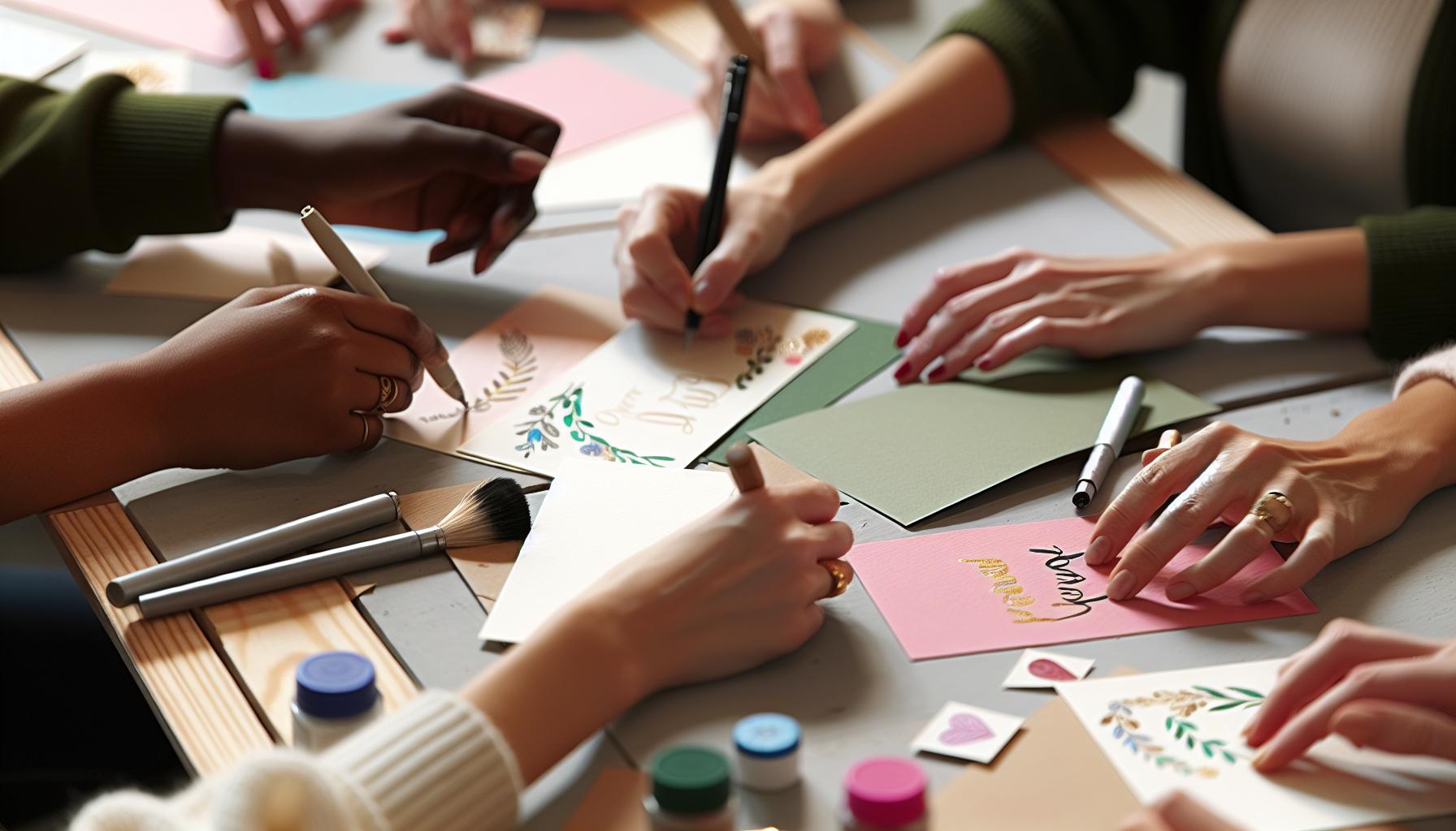 Kreative Ideen für persönliche Dankeskarten