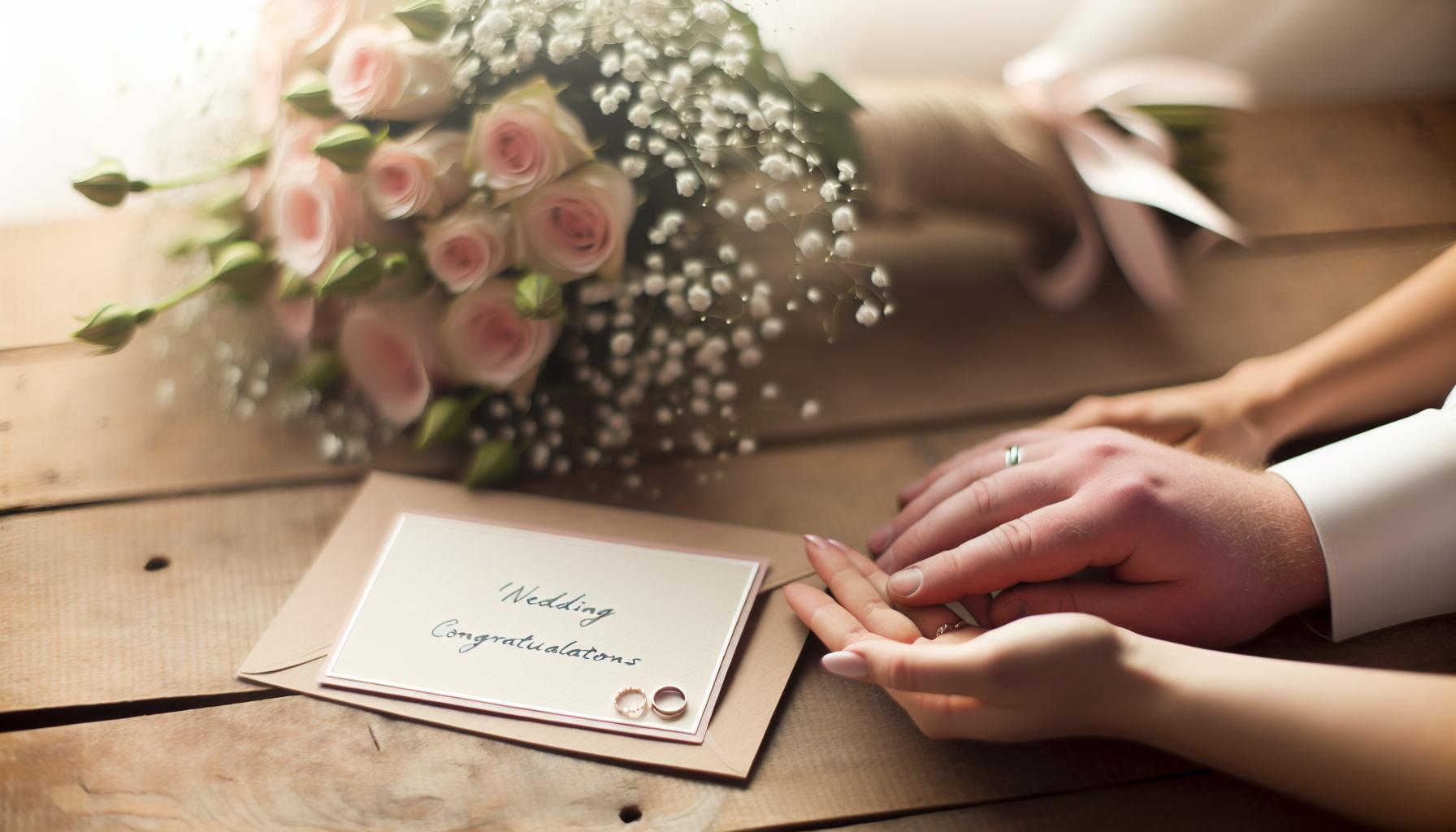 Glückwünsche für Hochzeiten: Romantische Botschaften