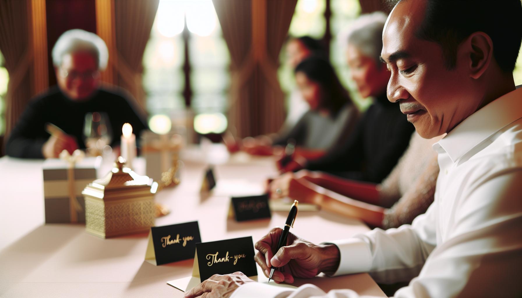 Dankesworte für besondere Anlässe formulieren