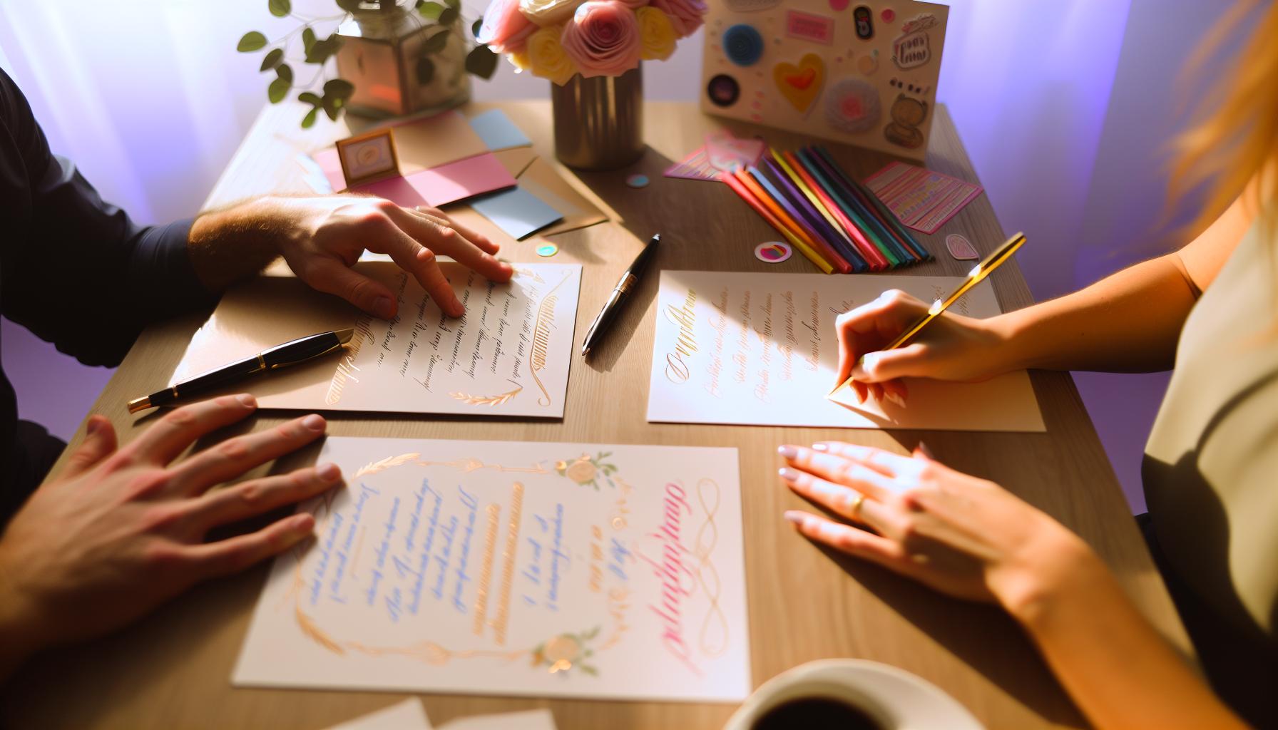 Einladung zur Feier: Formelle und informelle Texte