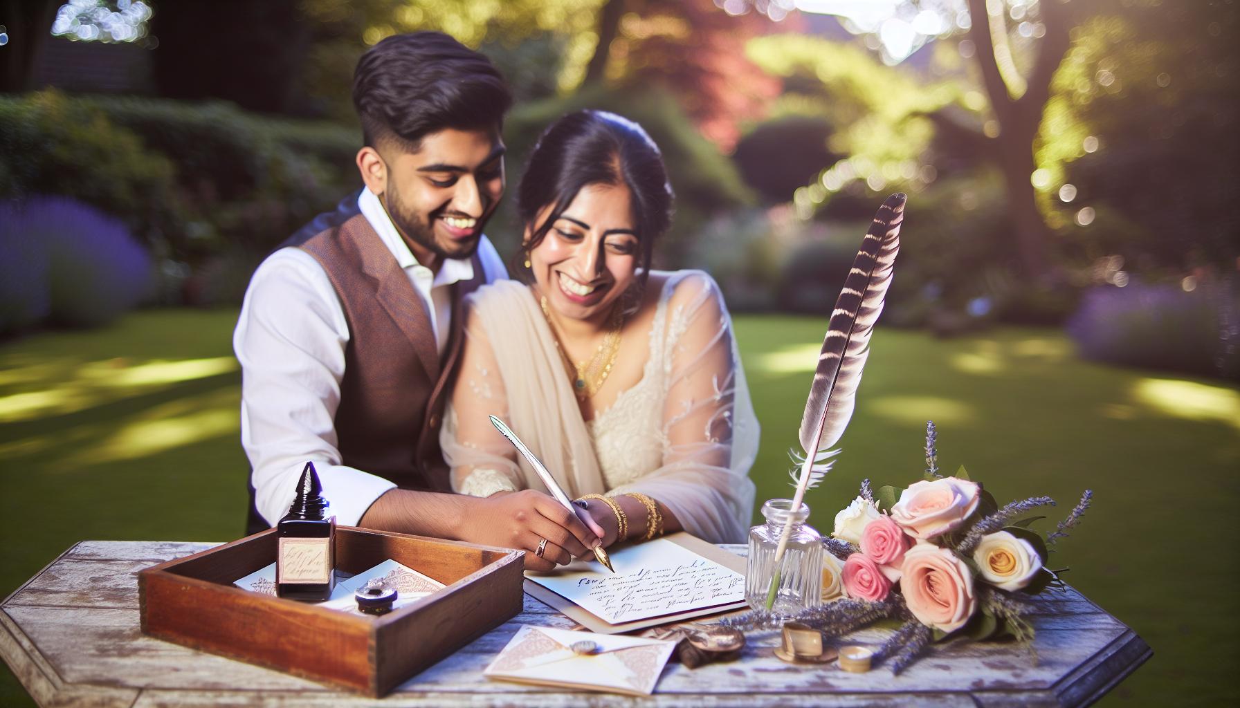 Kreative Ideen für Hochzeitskarten-Texte