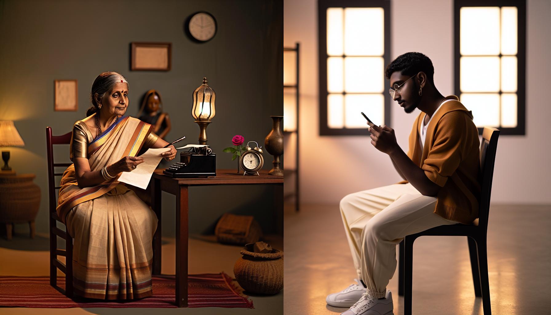 Traditionelle und moderne Glückwünsche im Vergleich