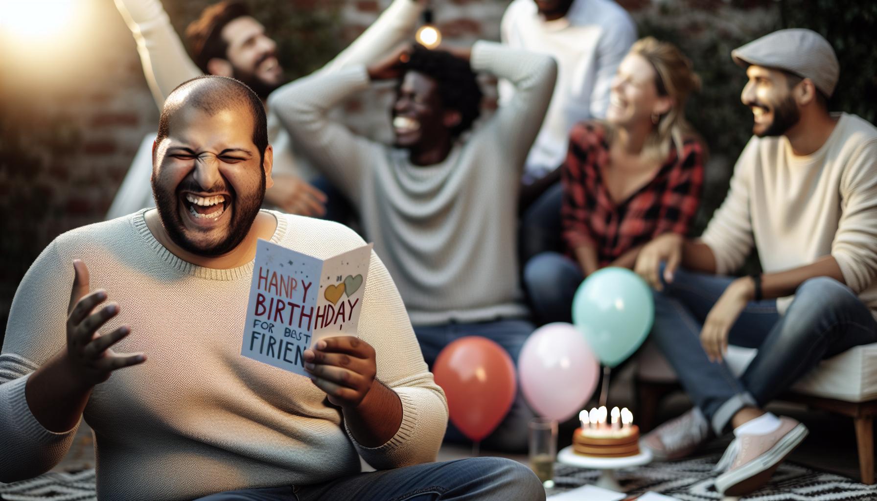 Lustige Geburtstagsbotschaften für den besten Freund