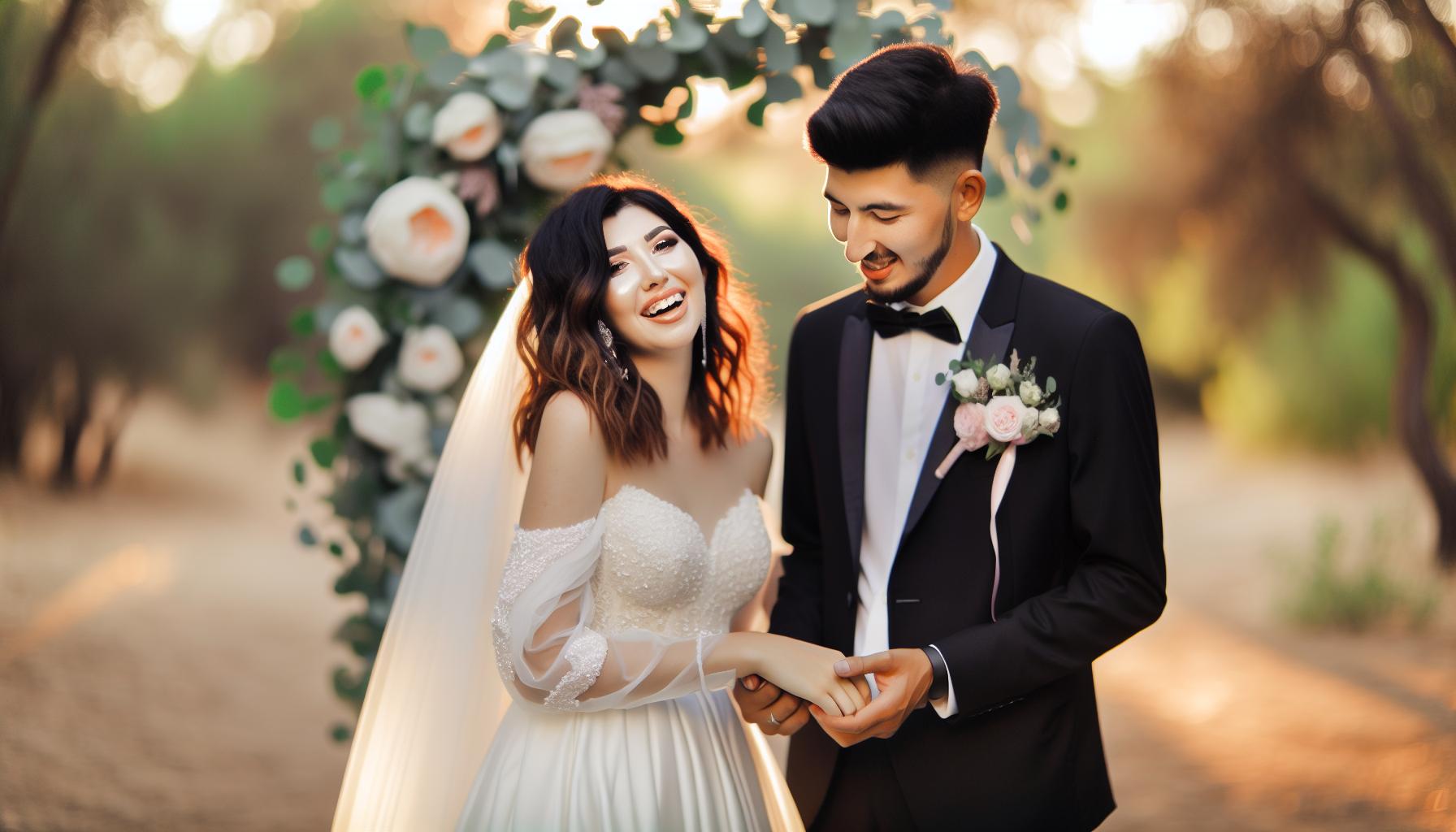 Romantische Hochzeitswünsche für Paare