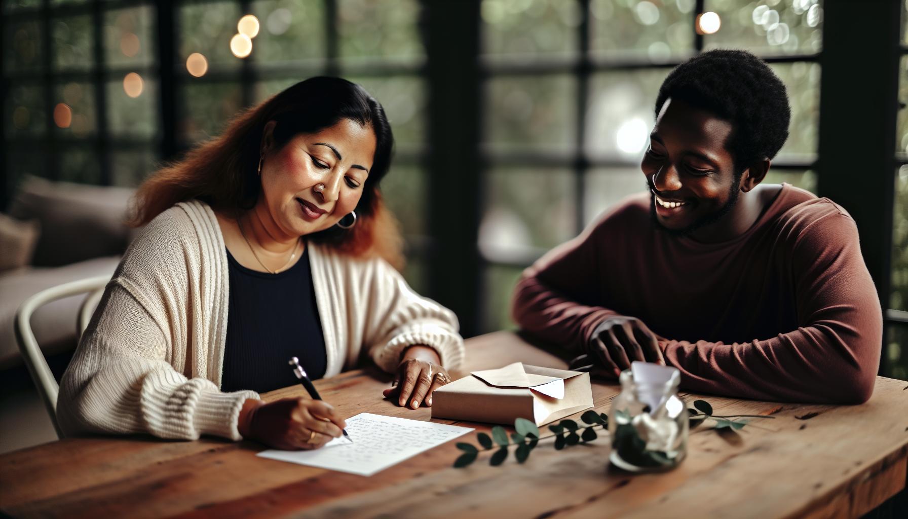 Herzliche Botschaften für besondere Beziehungen