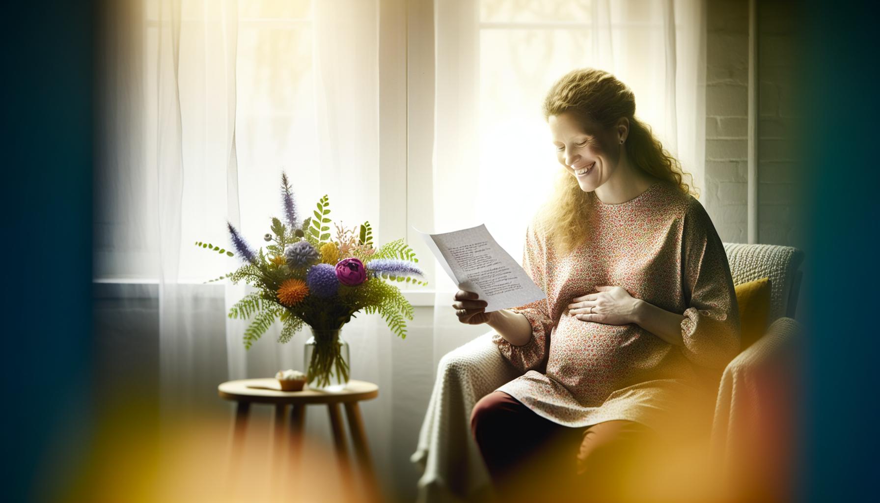 Inspirierende Glückwünsche für Schwangere