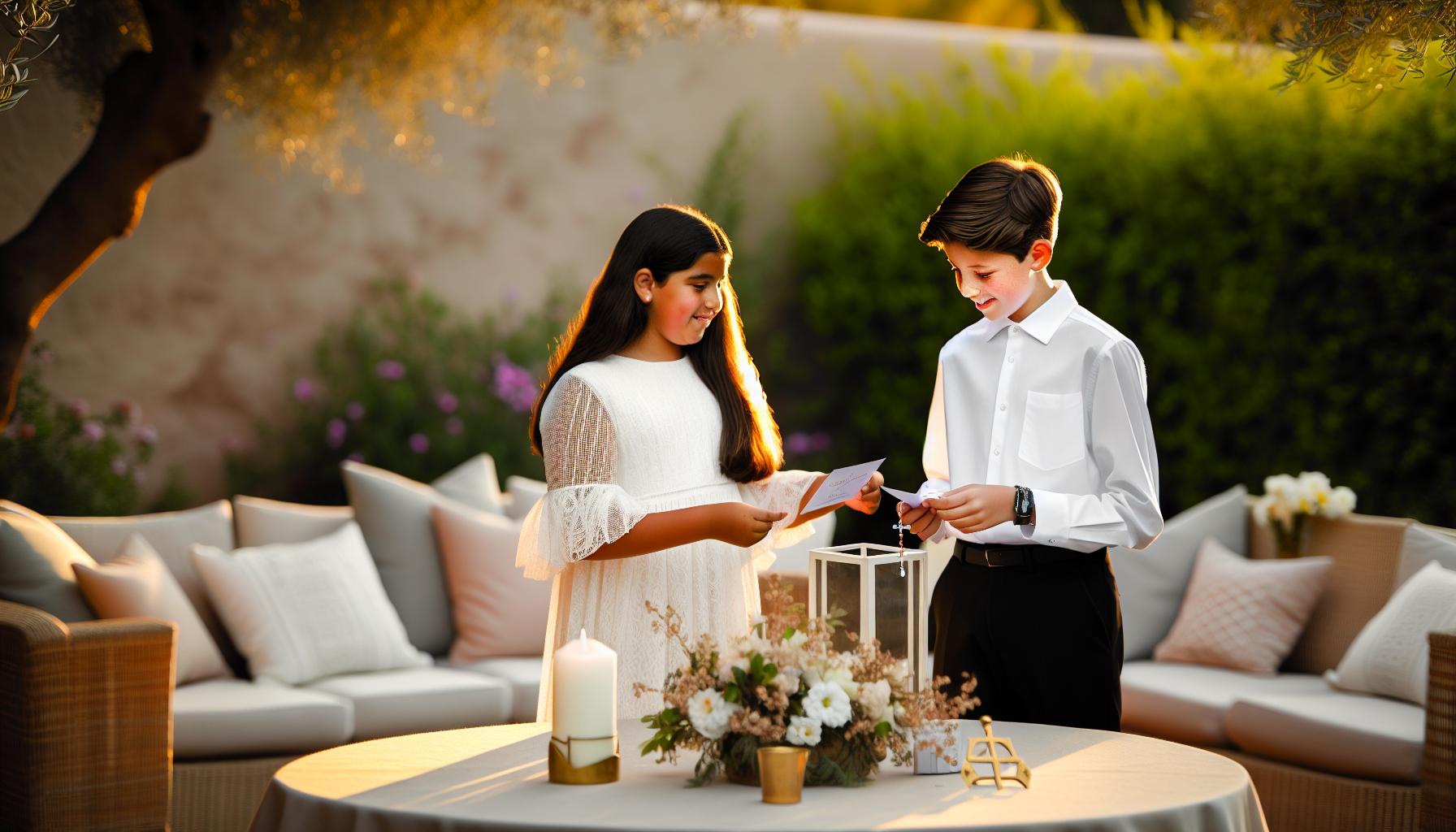 Traditionelle Glückwünsche zur Kommunion