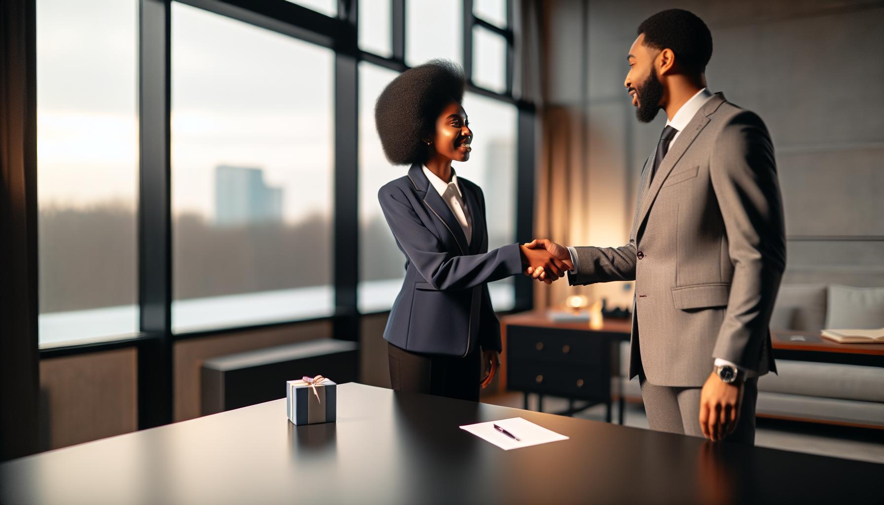 Formelle Gratulationswünsche für Geschäftspartner