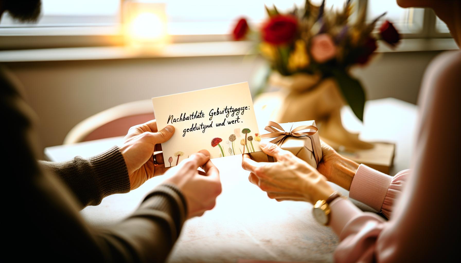 Nachträgliche Geburtstagsgrüße: Bedeutung und Wert