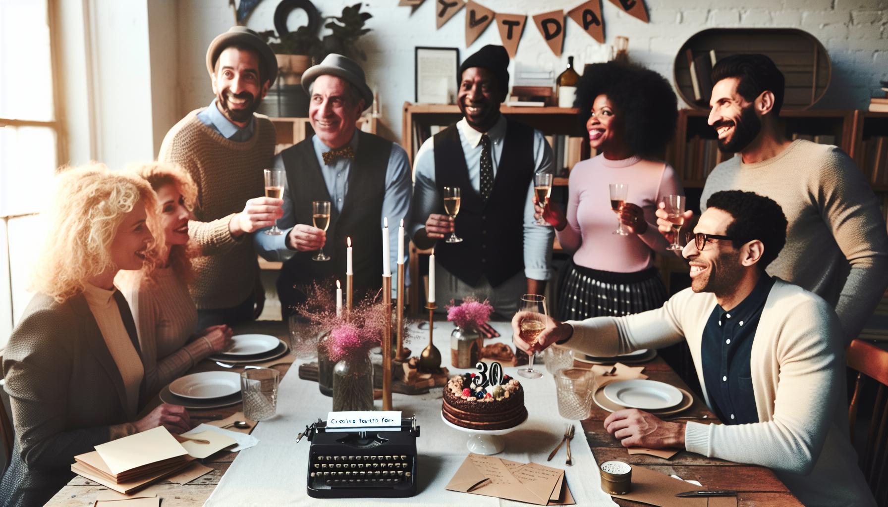 Kreative Texte für besondere Geburtstagsmilestones