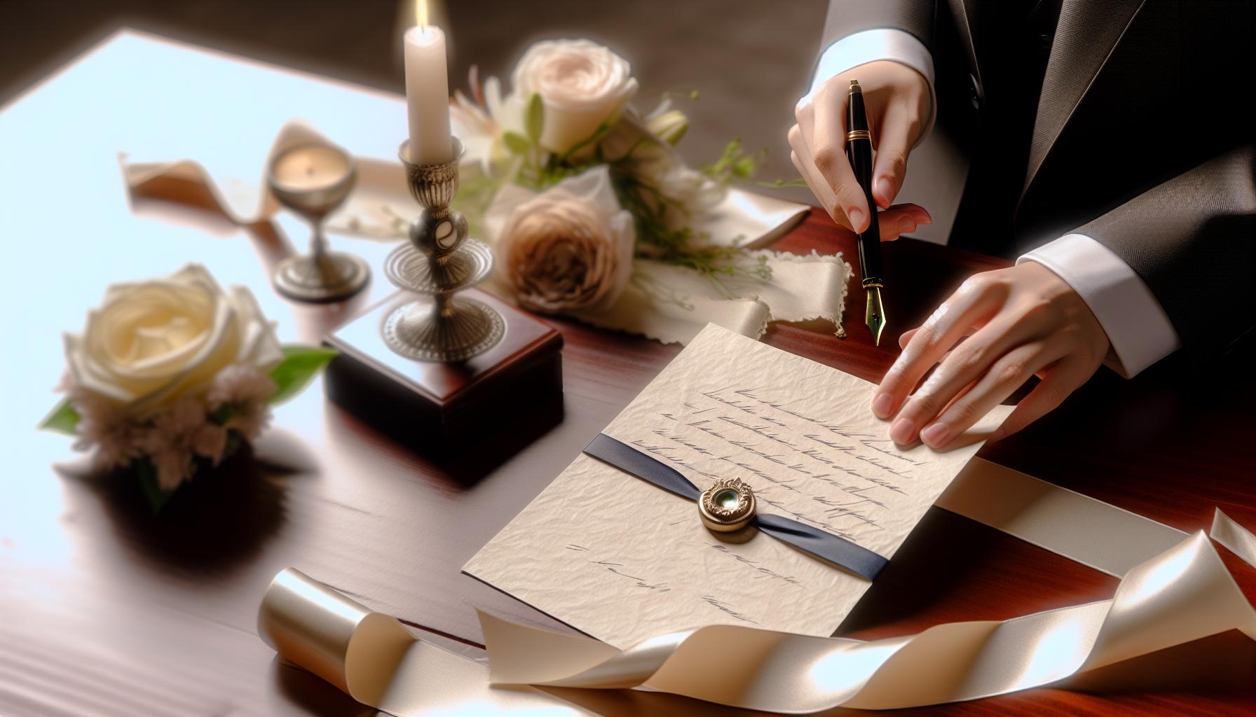 Traditionelle Glückwünsche für formelle Anlässe