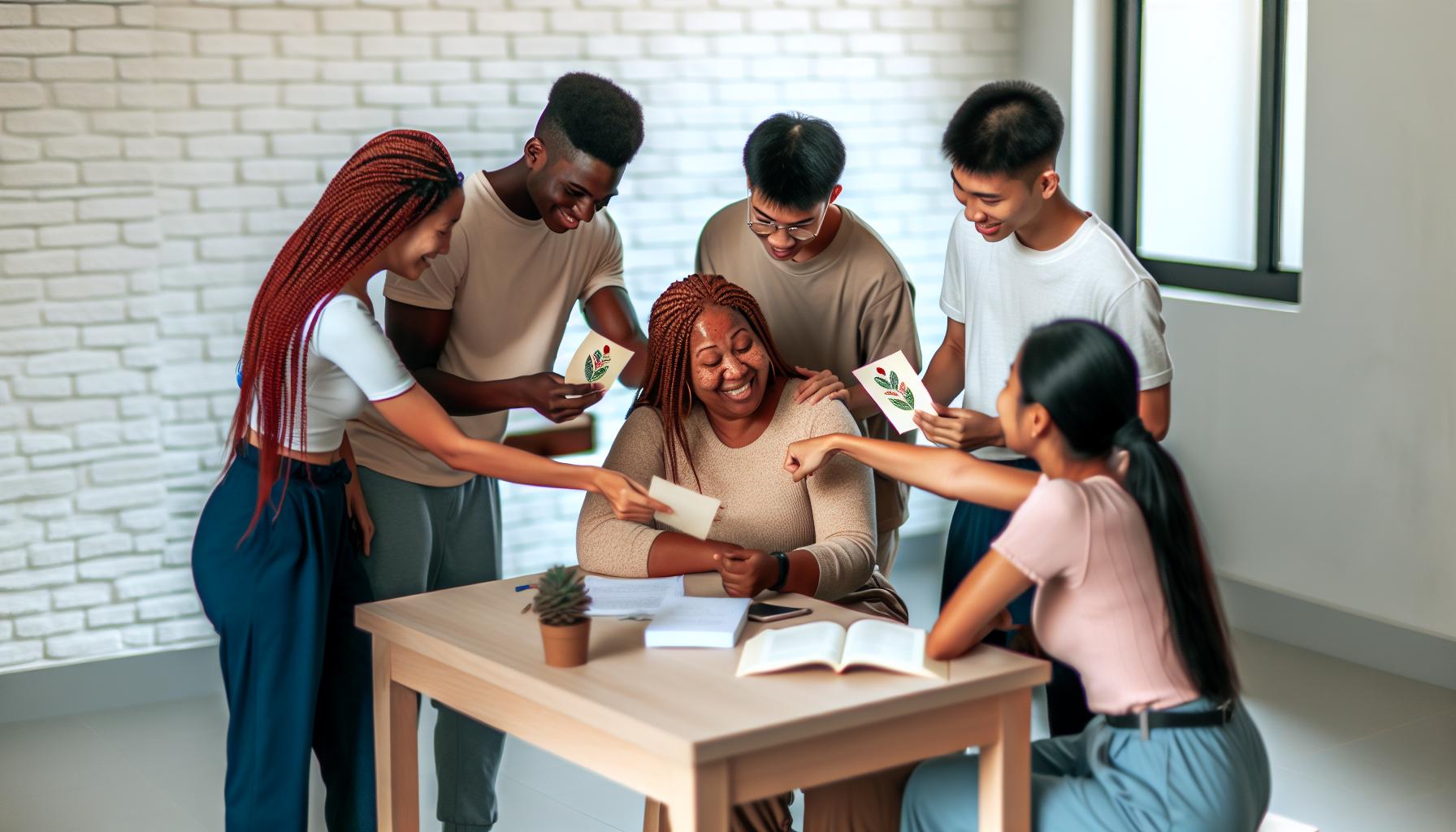 Worte der Unterstützung bei Prüfungen und Leistung