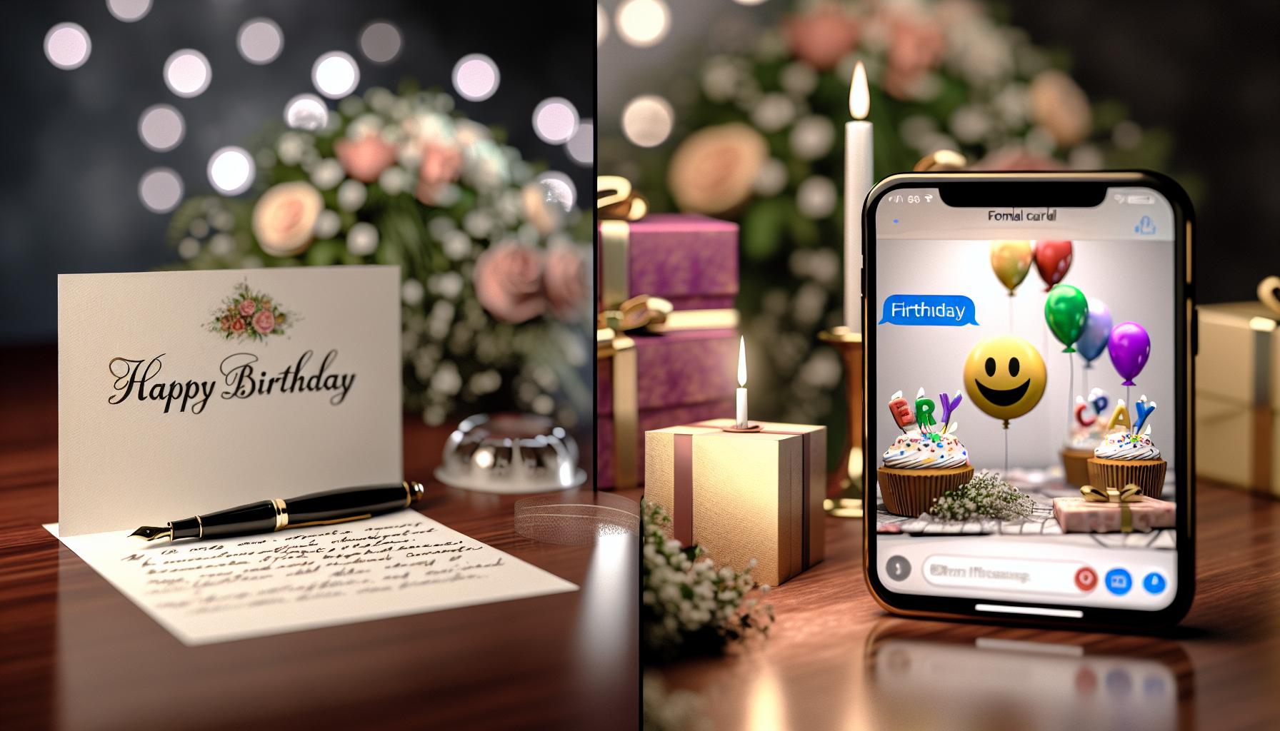 Herzlichen Glückwunsch zum Geburtstag Text: Inspiration 4 Formelle und informelle Geburtstagswünsche im Vergleich