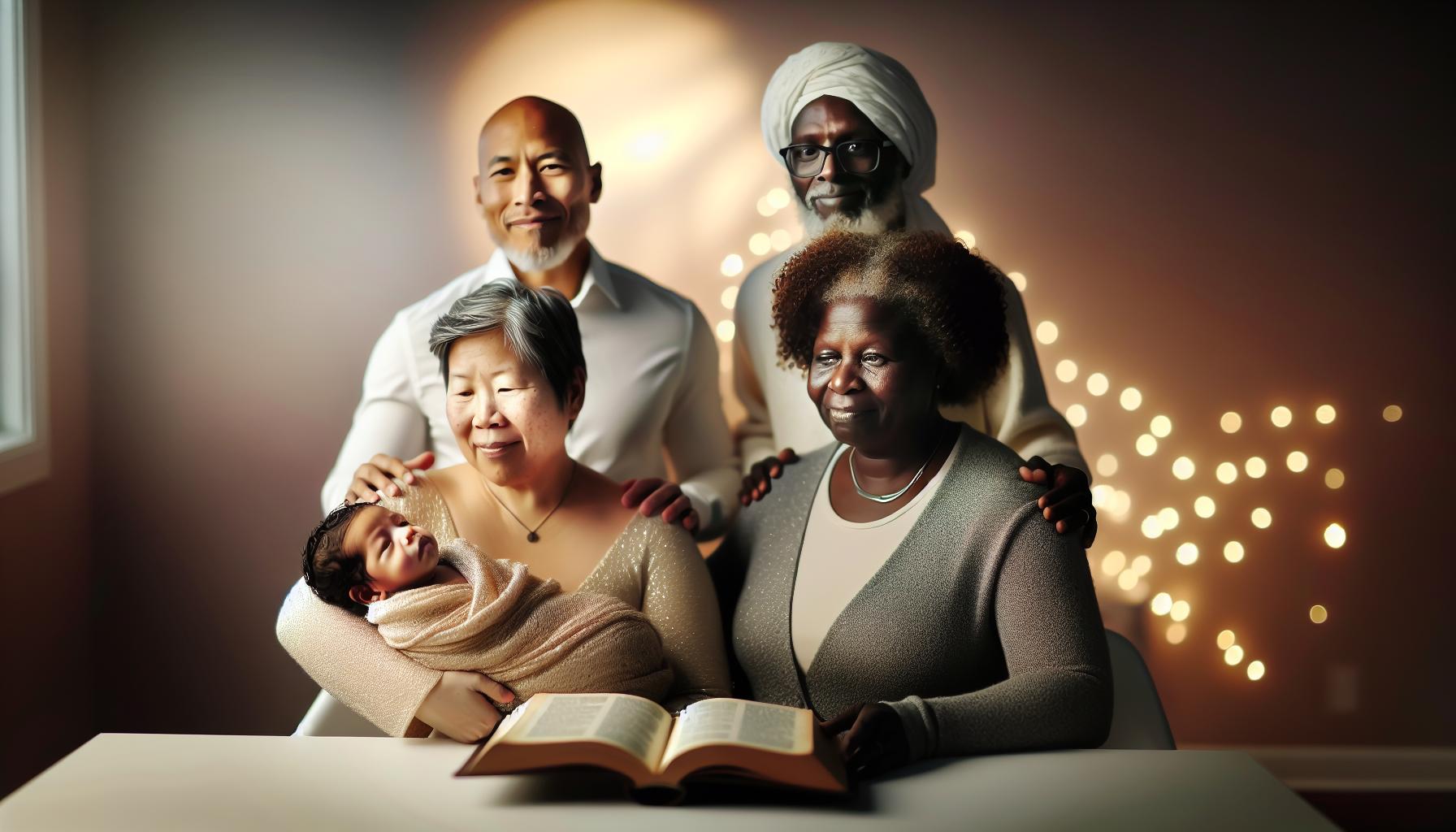 Traditionelle Sprüche und Zitate für Neugeborene