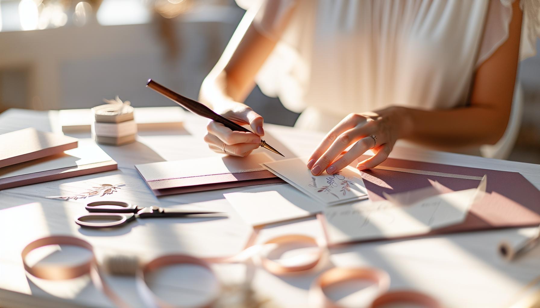 Persönliche und kreative Hochzeitskarten gestalten