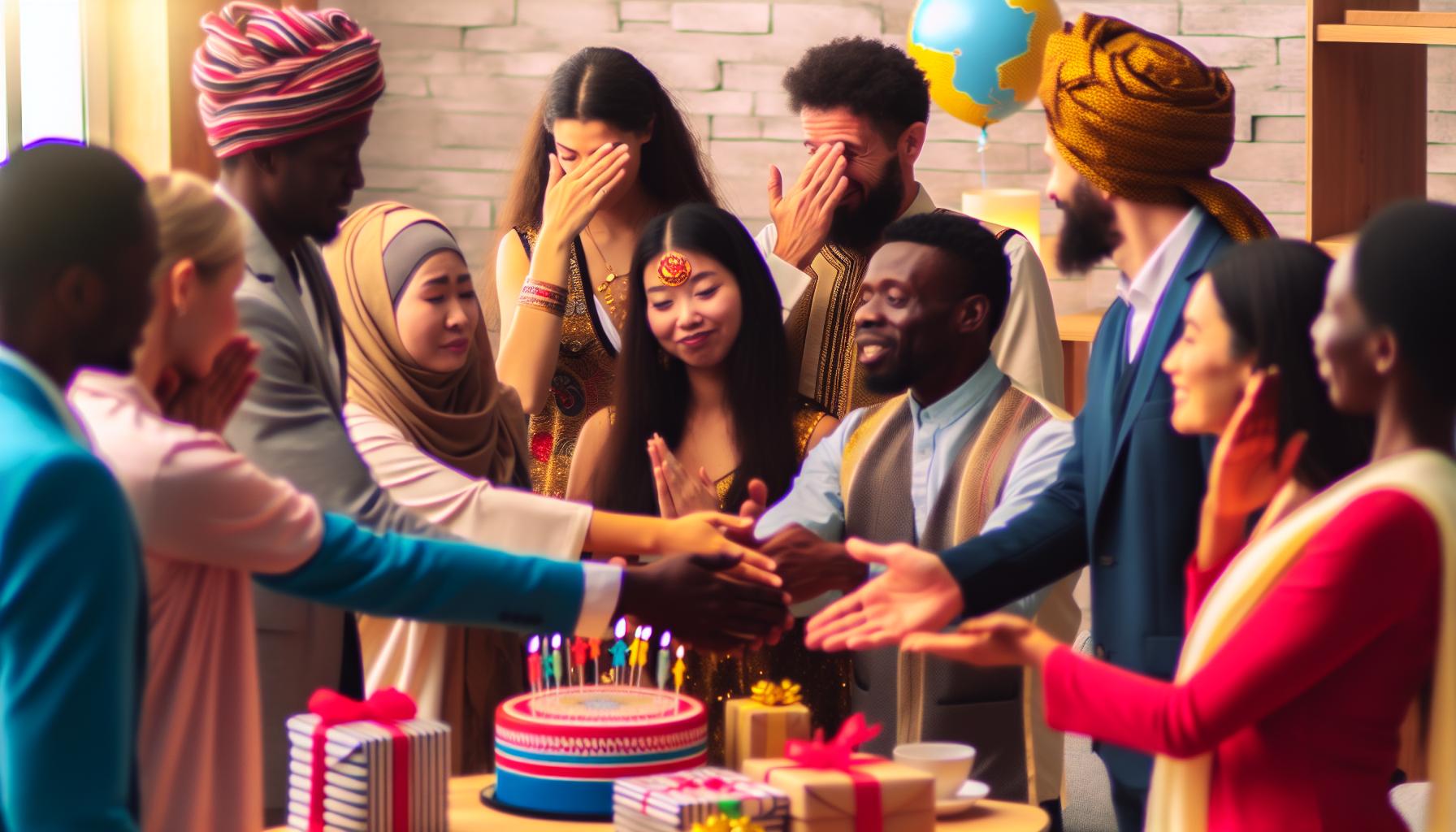 Kulturelle Unterschiede in Geburtstagswünschen