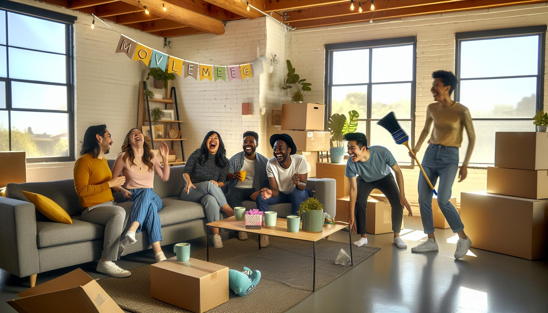 Lustige und kreative Glückwünsche zum Einzug