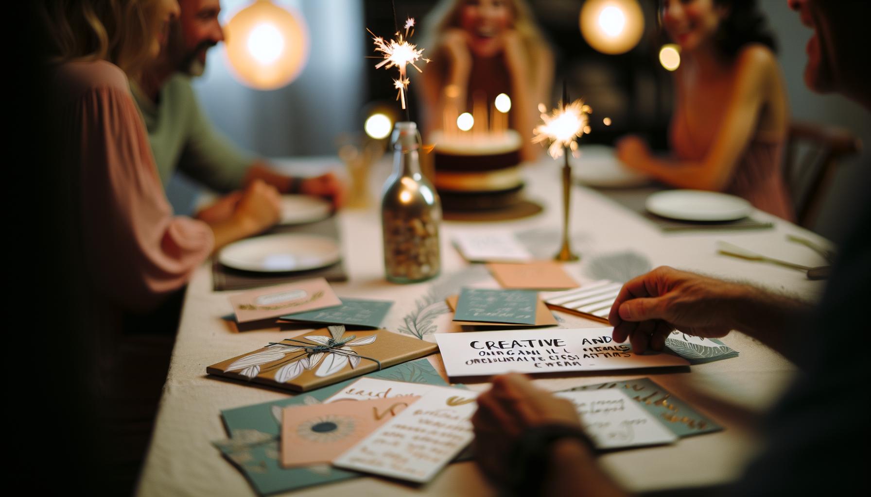 Kreative und originelle Sprüche für den runden Festtag