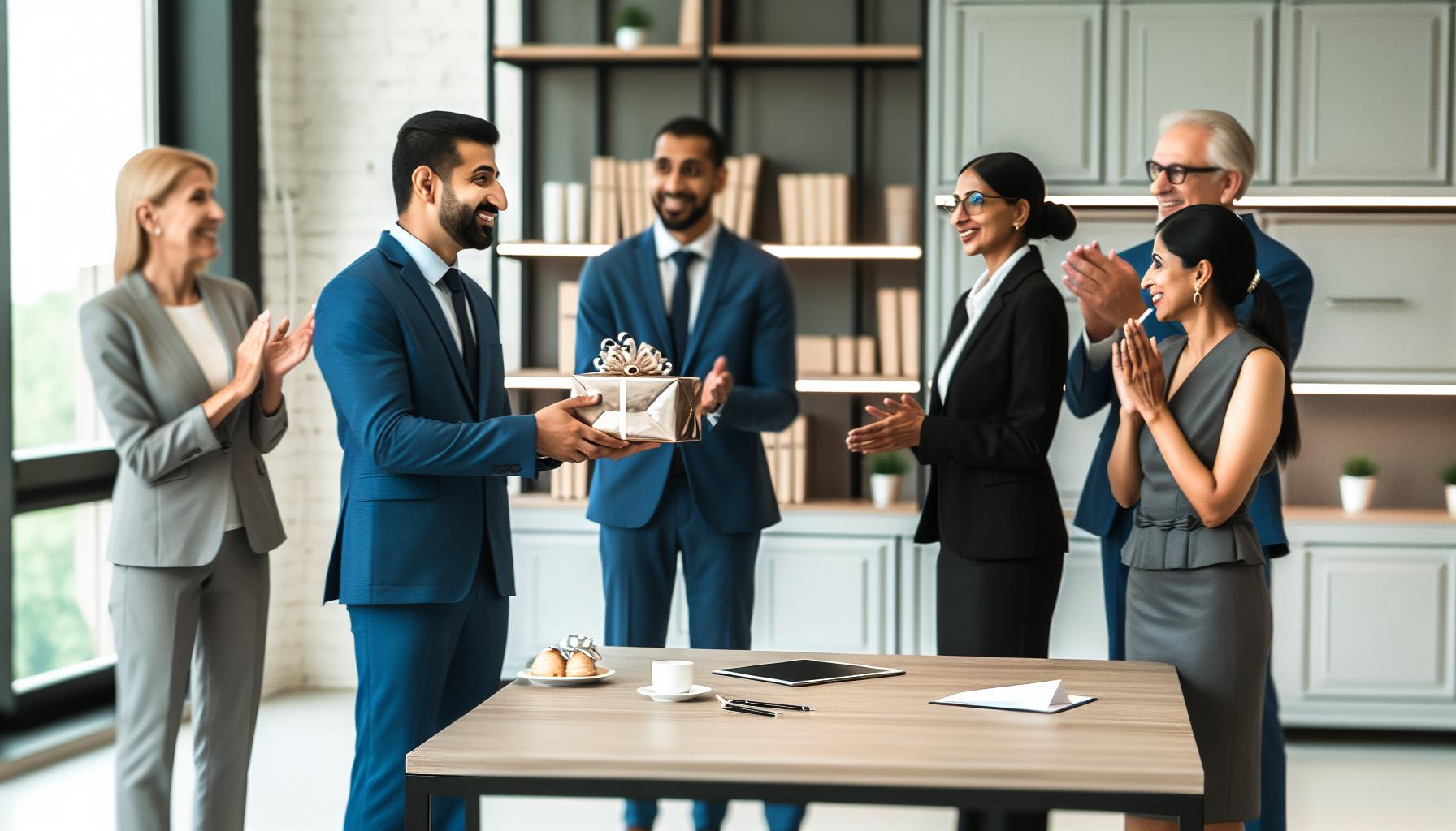Formelle Geburtstagswünsche für Kollegen