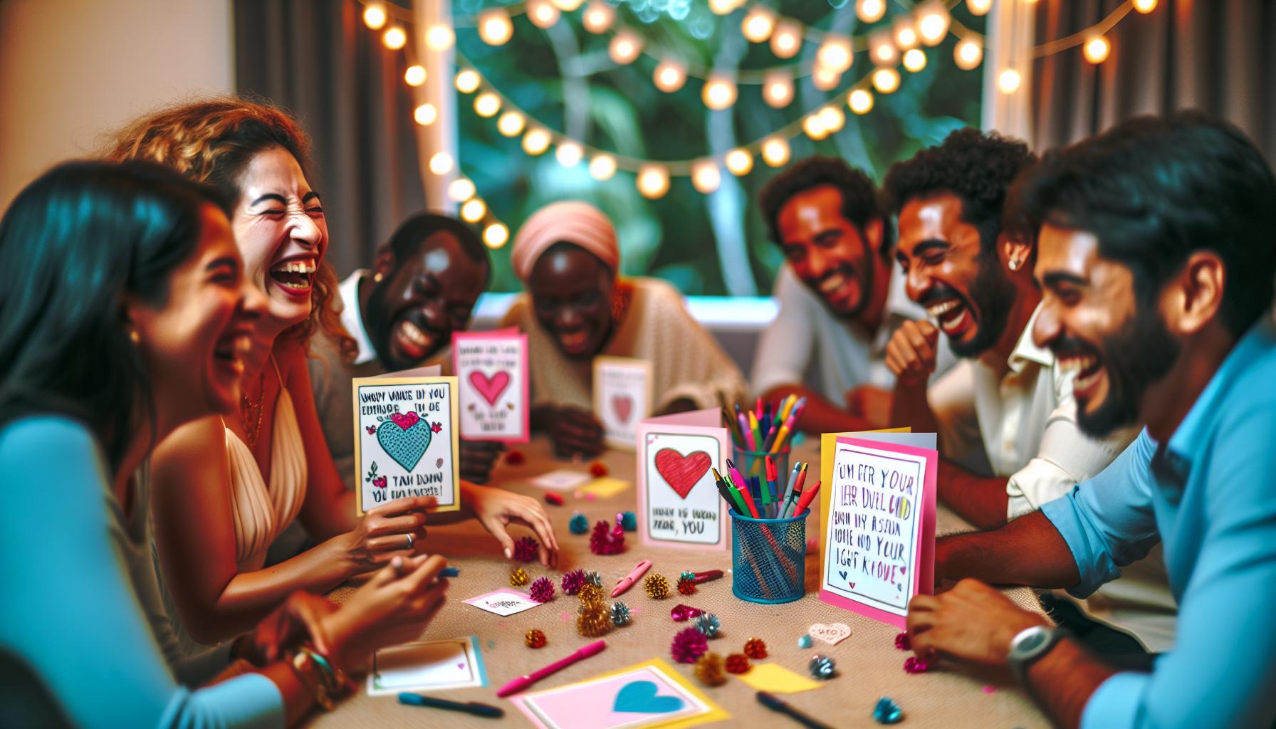 Casual und lustige Hochzeitskarten-Botschaften