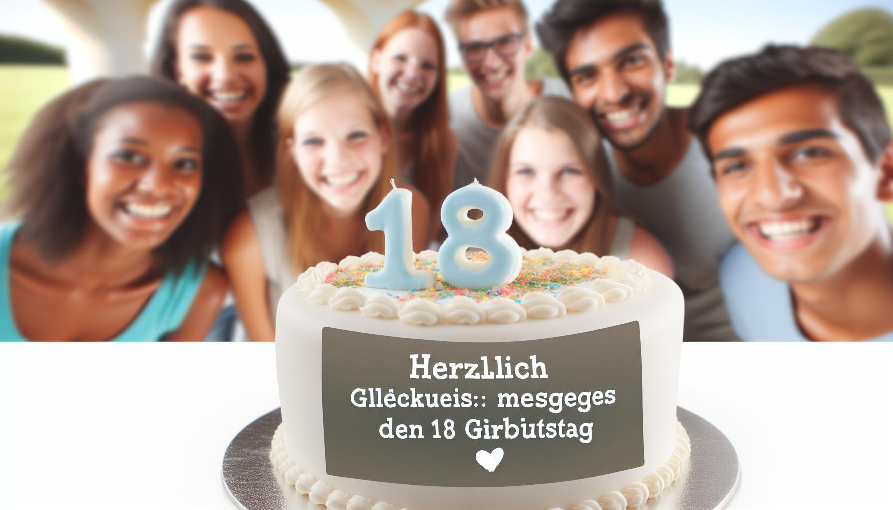 Herzliche Glückwünsche: Messages für den 18. Geburtstag