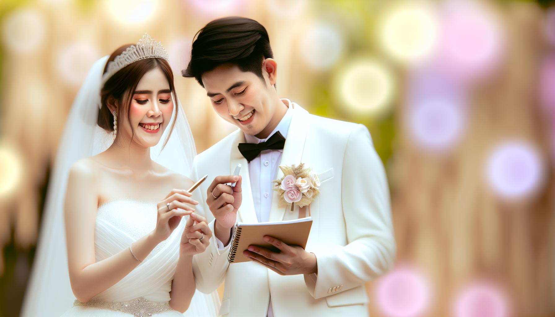 Brautpaar Glückwünsche: Die perfekte Formulierung finden