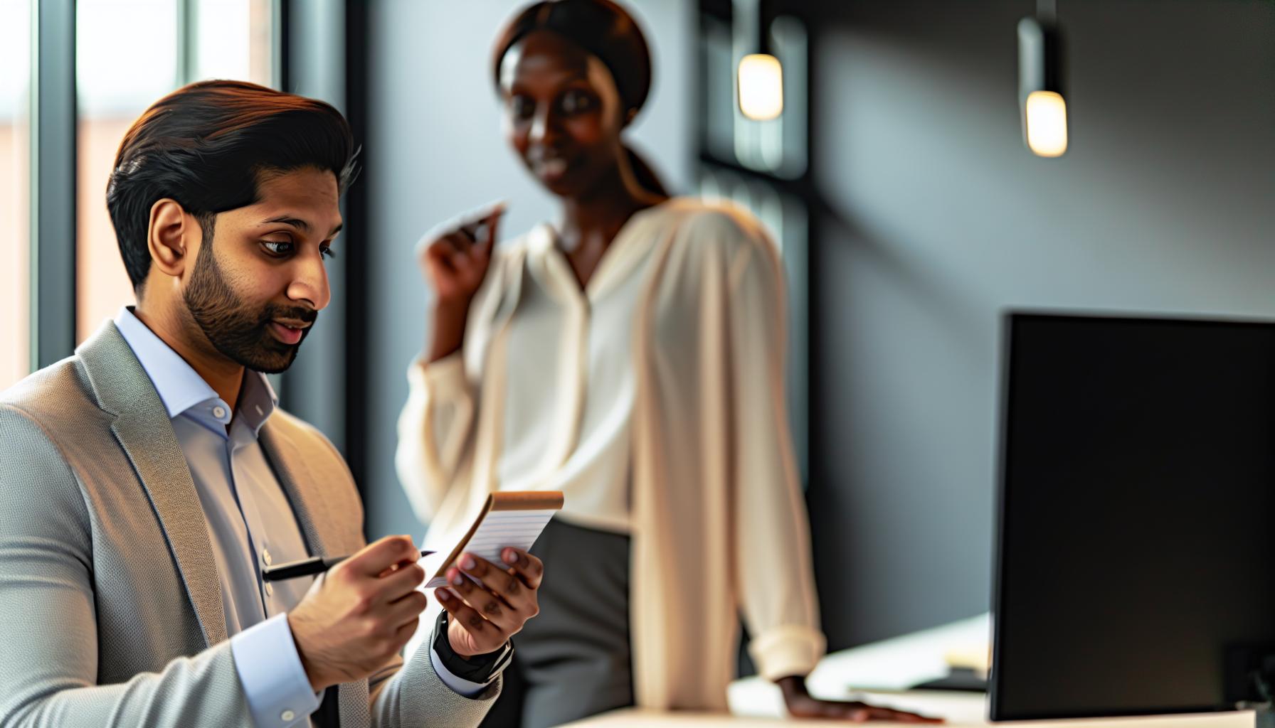 Kurze und einprägsame Texte für einen Kollegen