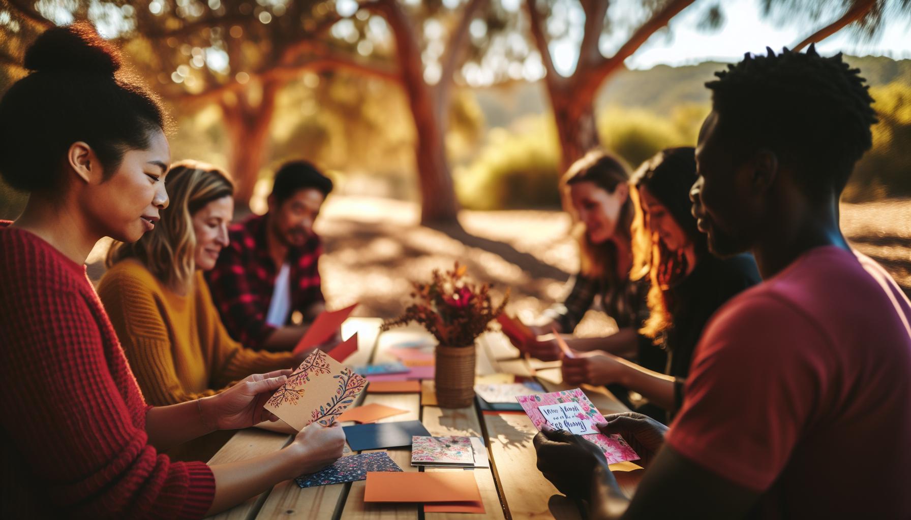 Kreative Glückwünsche für Freunde und Familie