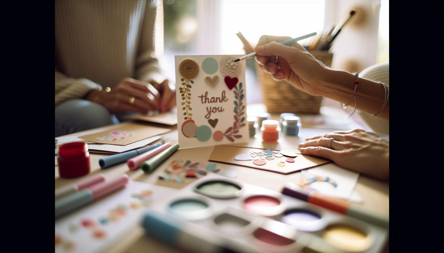 Kreative Ideen für Dankeskarten und Botschaften