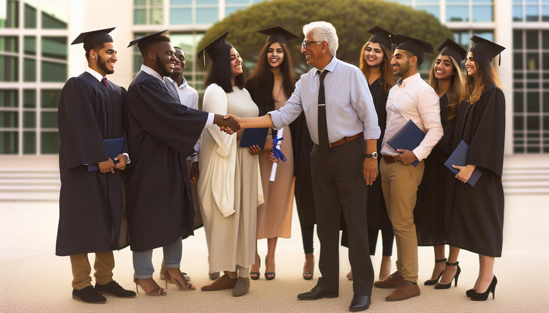 Motivierende Worte für Absolventen und Prüflinge