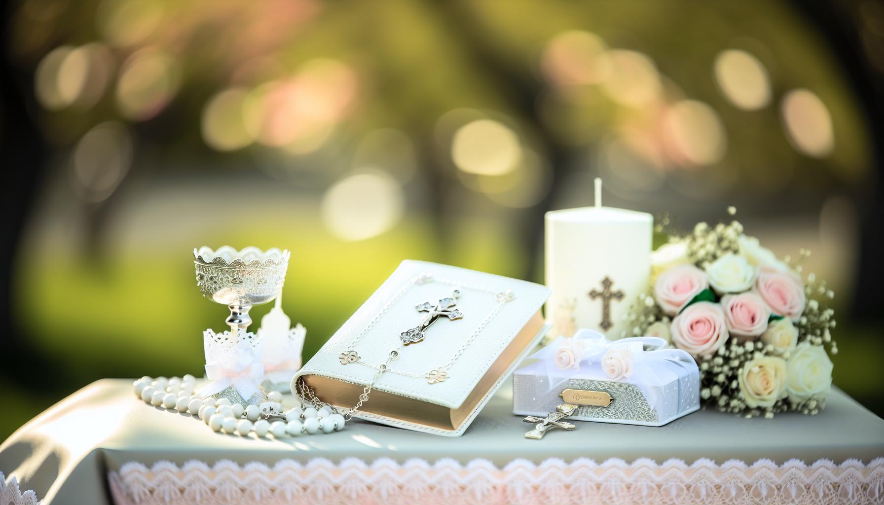 Traditionelle Geschenke zur Erstkommunion