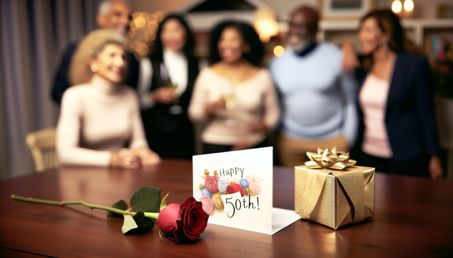 Herzliche kurze Botschaften zum 50. Geburtstag