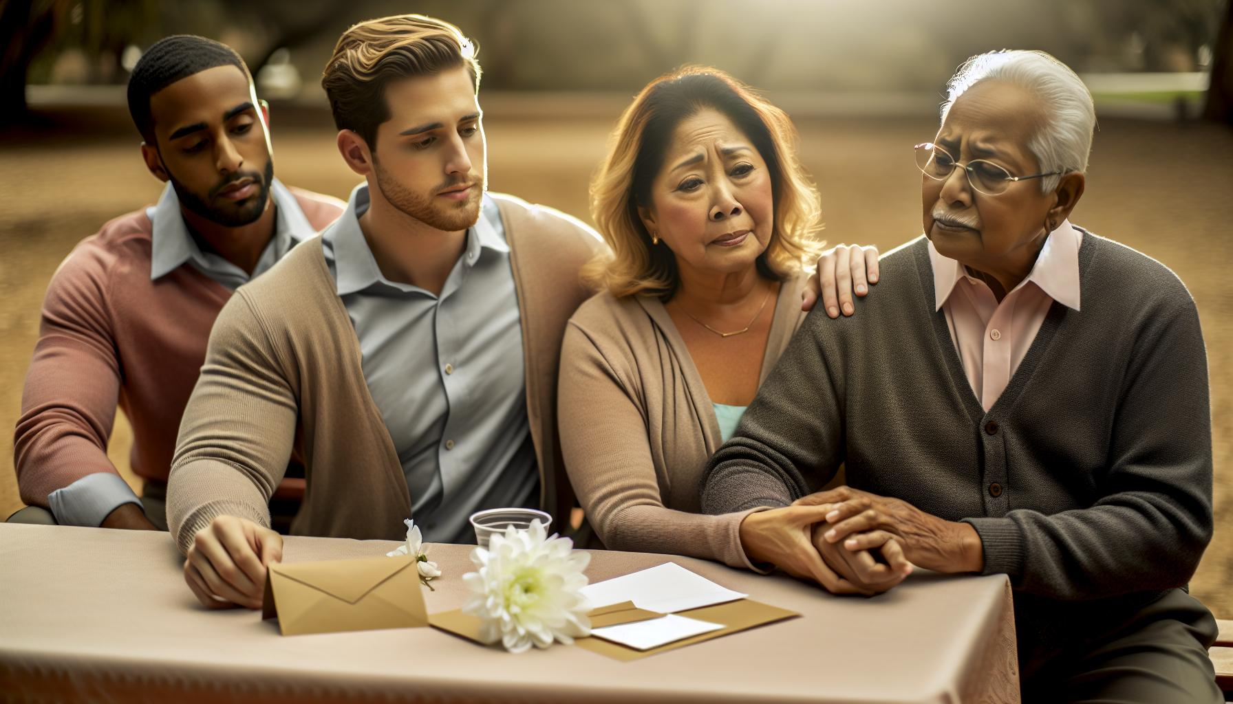 Herzliche Beileidsbekundungen formulieren
