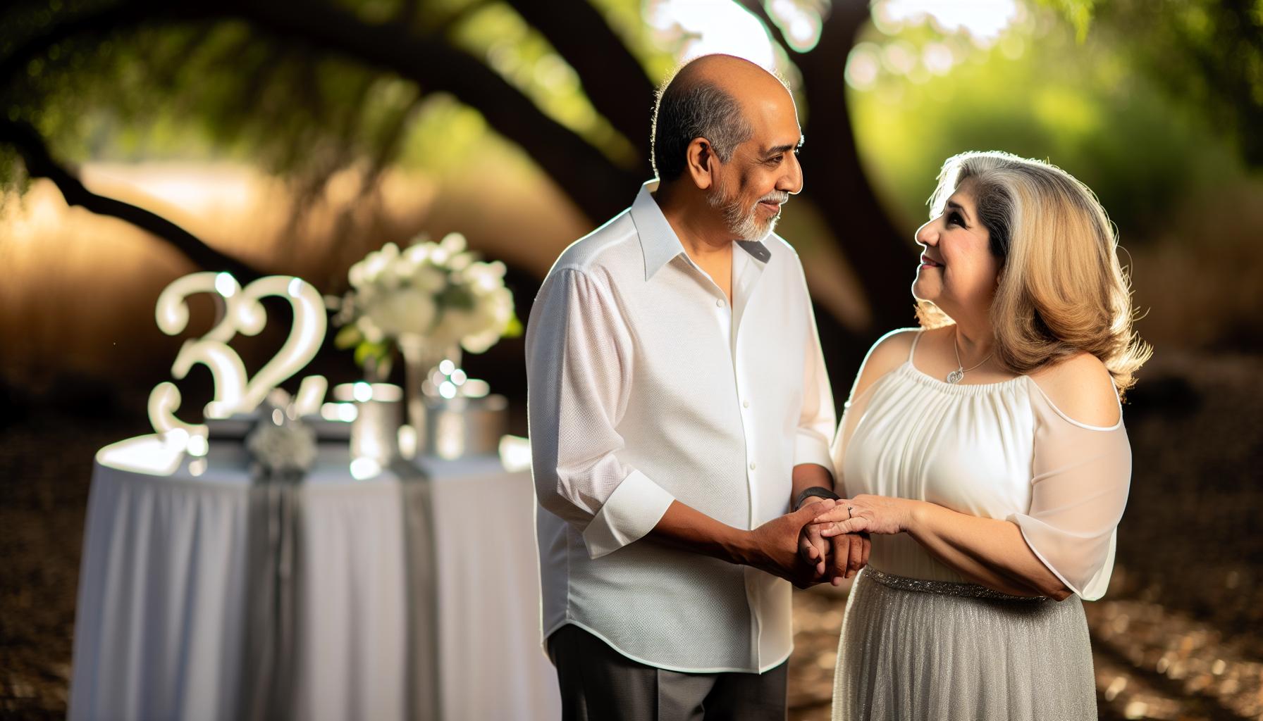 Emotionale Glückwünsche für die Silberhochzeit