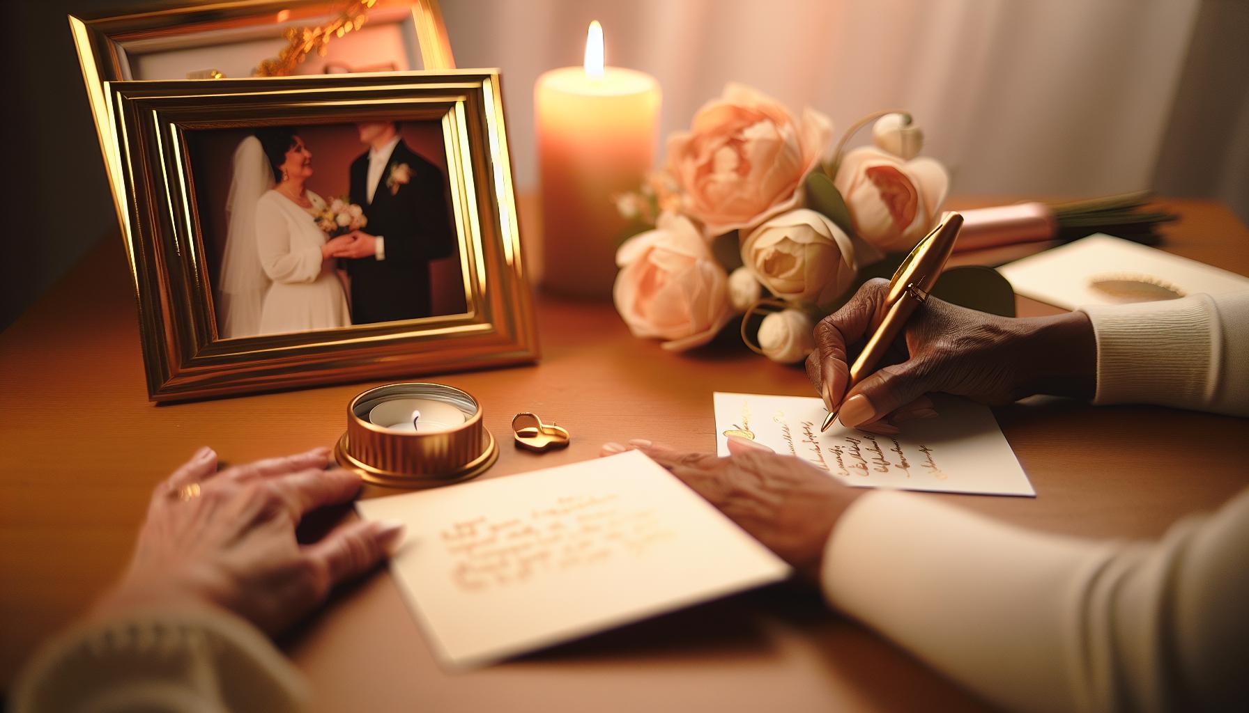 Herzliche Glückwünsche zur Goldenen Hochzeit formulieren