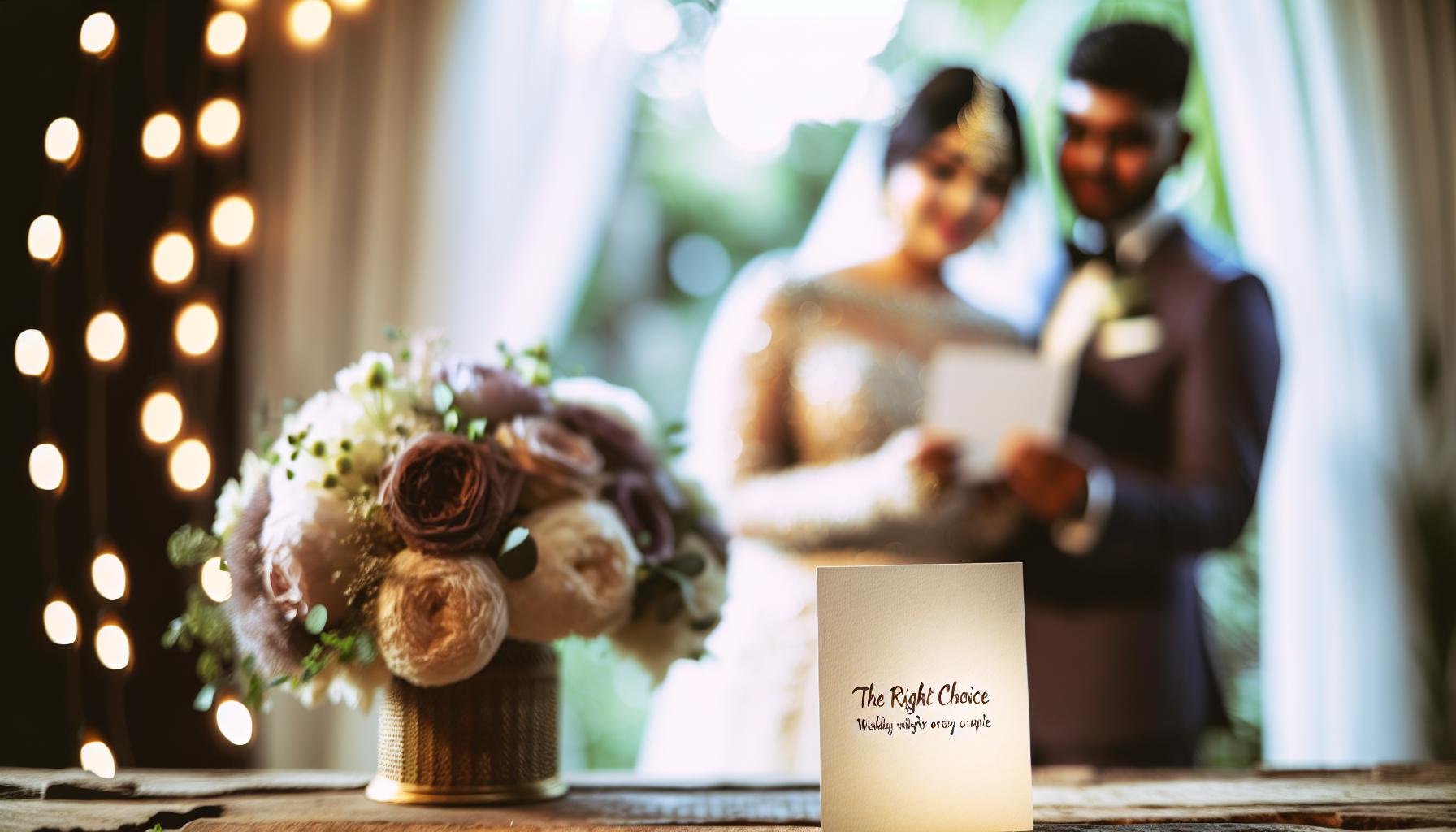 Herzlichen Glückwunsch zur Hochzeit: Klassische Sprüche für das Brautpaar 2 Die richtige Wahl: Hochzeitswünsche für jedes Paar