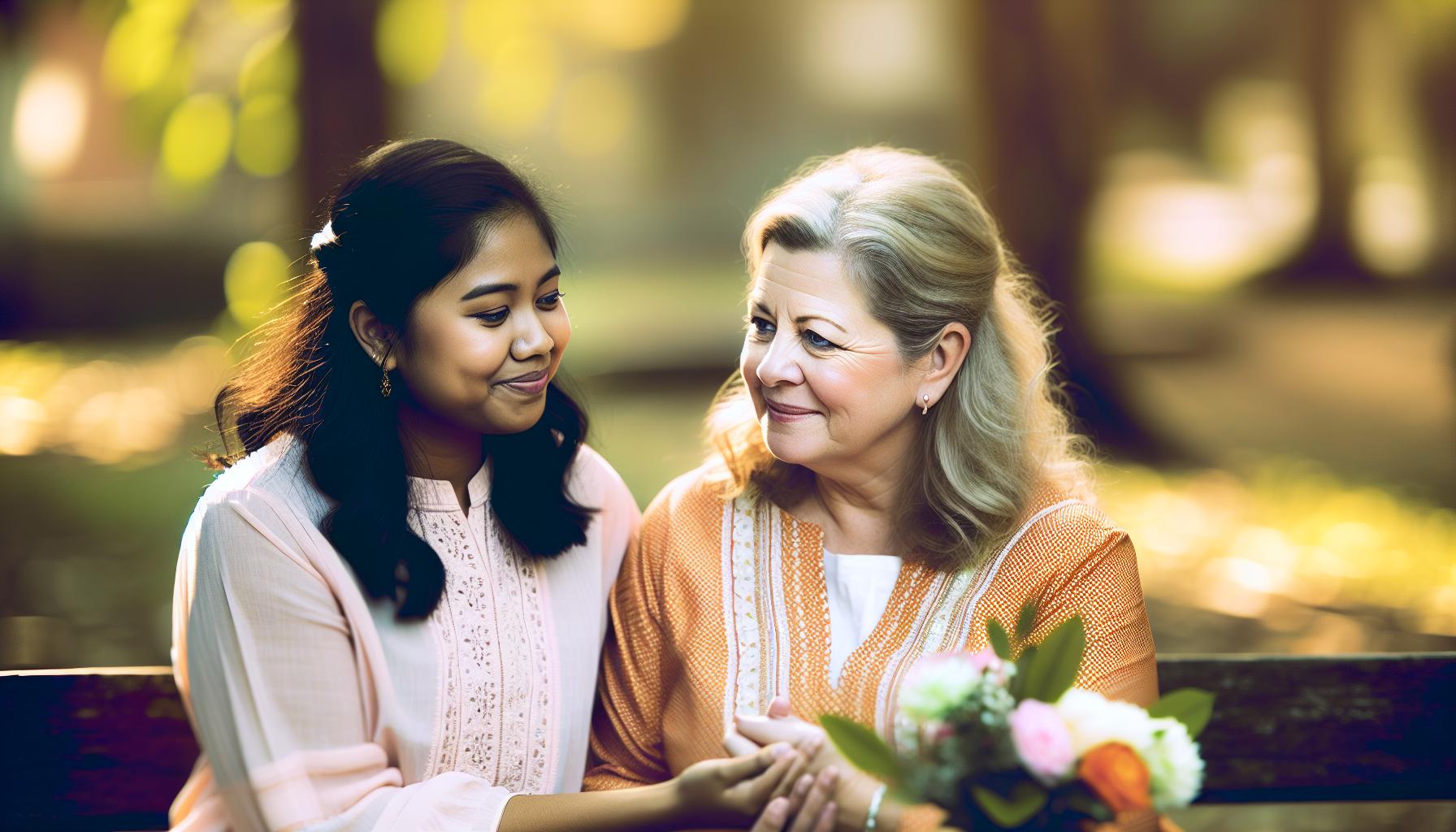 Emotionale Sprüche für die wichtigste Frau im Leben