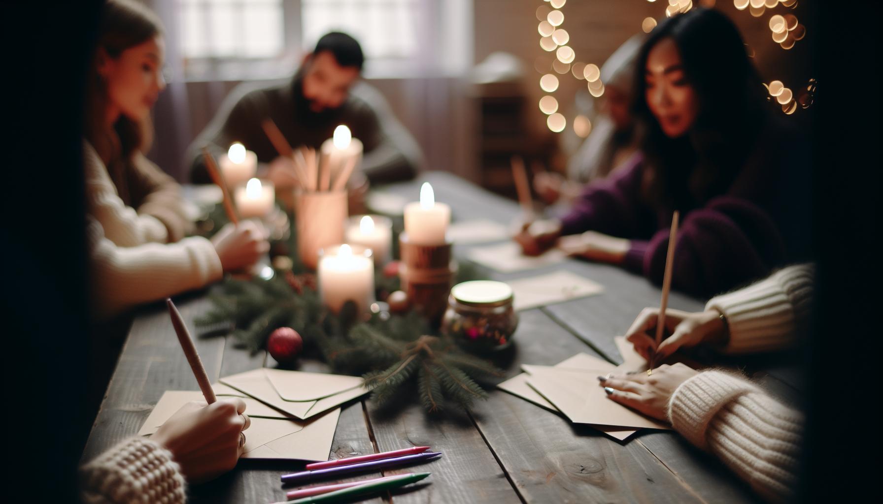 Kreative Ideen für persönliche Neujahrsbotschaften