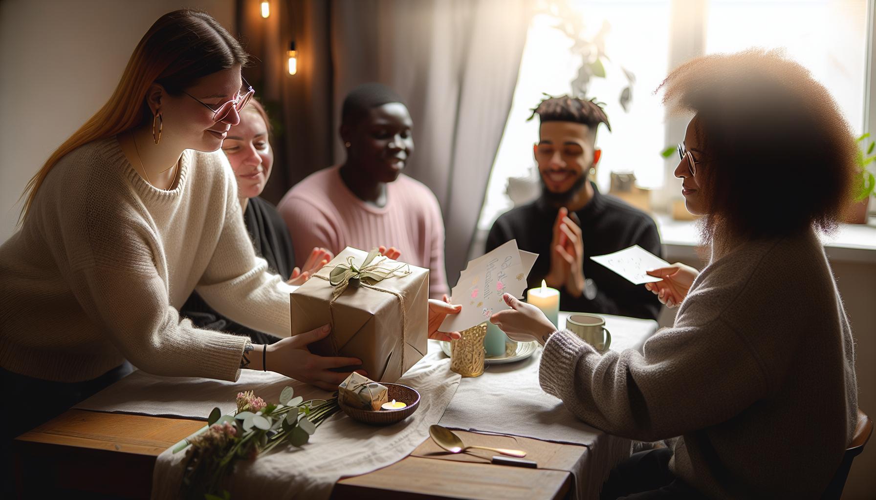 Geschenke und Gesten zur nachträglichen Gratulation