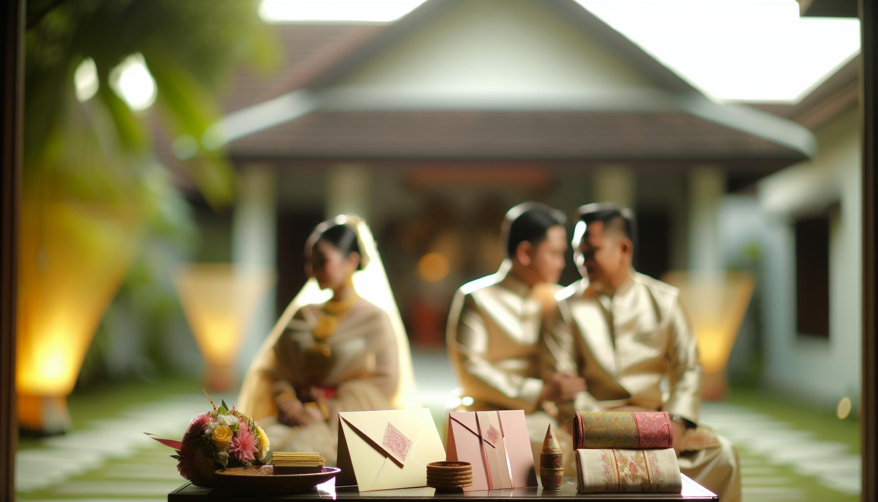 Traditionelle Glückwünsche für das Brautpaar