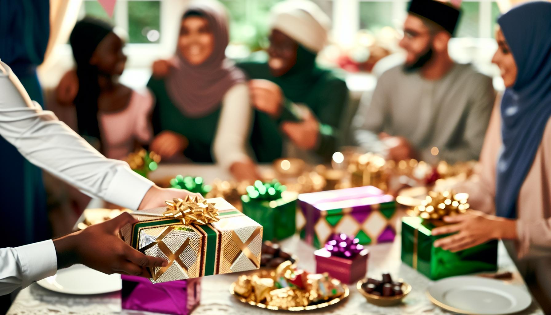 Geschenke und kleine Aufmerksamkeiten zum Zuckerfest